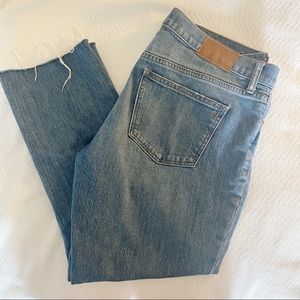 madewell the slim boy jeans 28